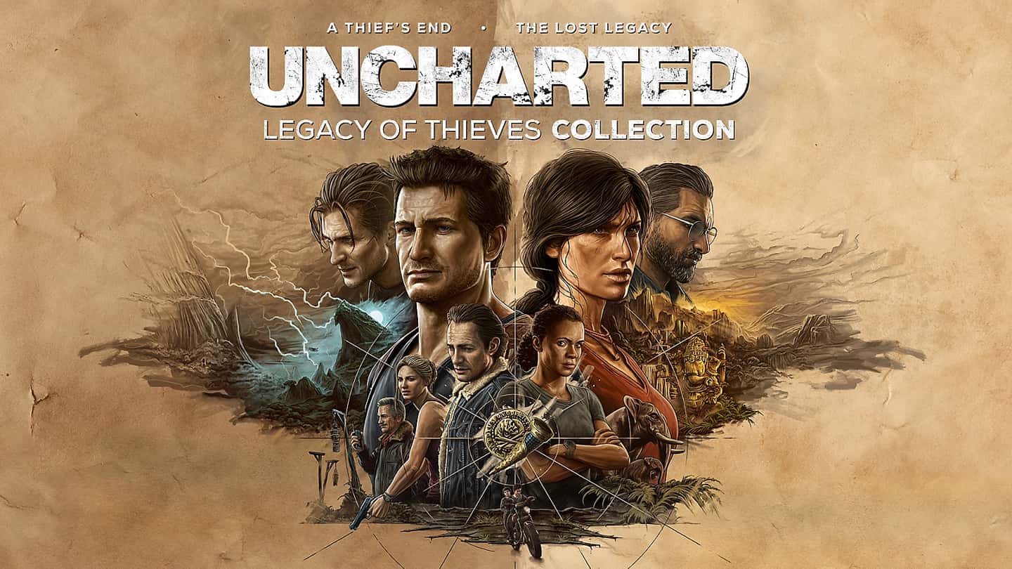 神秘海域 盗贼传奇合辑 Uncharted Legacy of Thieves Collection 全DLC中文安装版游戏封面